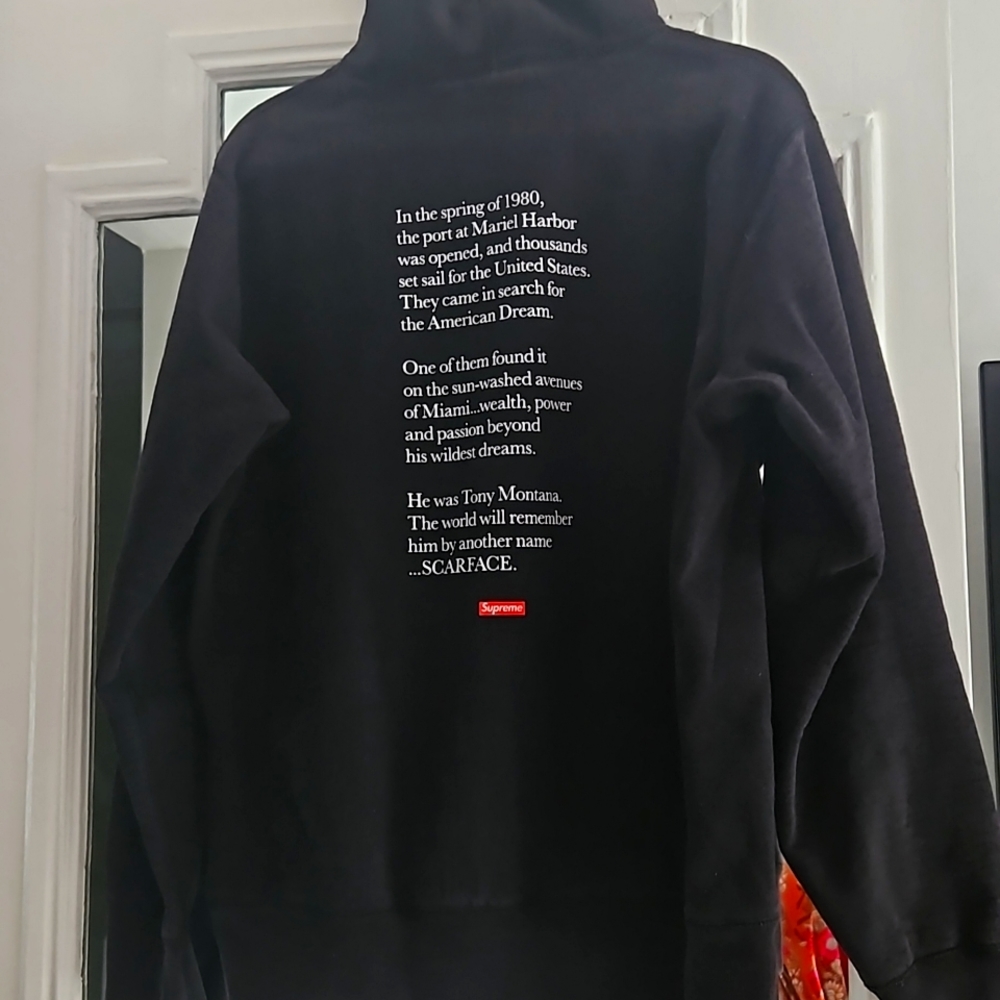 Supreme limited edition scarface.